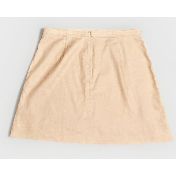J.Crew Natasha Skirt in Stretch Twill Cotton  | Sz 20 | Light Khaki - Picture 4 of 9